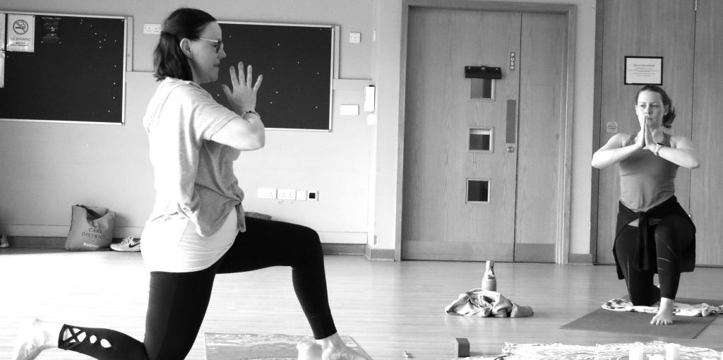 Northampton yoga classes with YogaPebbles